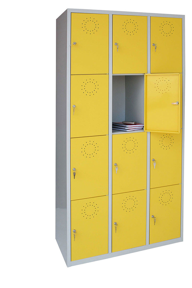 TAQUILLA METÁLICA 9 PUERTAS Taquillas vestuario - Imagen 1