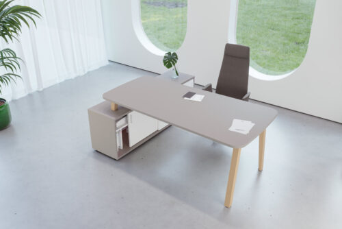 NATURE-ROUND_03 Mesa de oficina Nature Round